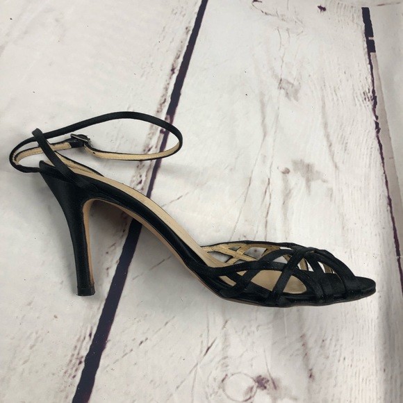 Kate Spade Black Strapy Heels - Picture 6 of 8
